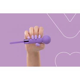 Міні-вібромасажер FairyGasm Pearlstasy violet - 7