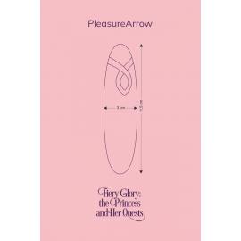 Міні-вібратор FairyGasm PleasureArrow blue - 5