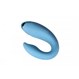 Вібратор для пар FairyGasm PleasureBerry blue, зарядний кейс, пульт ДУ - 11