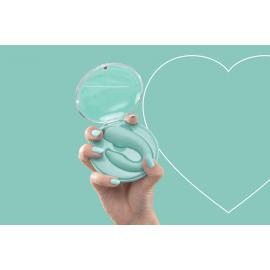 Вібратор для пар FairyGasm PleasureBerry green, зарядний кейс, пульт ДУ - 2