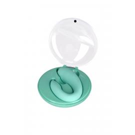 Вібратор для пар FairyGasm PleasureBerry green, зарядний кейс, пульт ДУ - 12