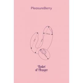 Вібратор для пар FairyGasm PleasureBerry violet, зарядний кейс, пульт ДУ - 5