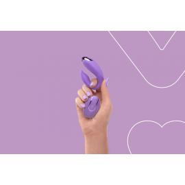 Вібратор для пар FairyGasm PleasureBerry violet, зарядний кейс, пульт ДУ - 12