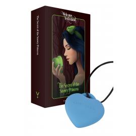 Міні-вібратор «Сердечко» FairyGasm PleasureStone blue - 1