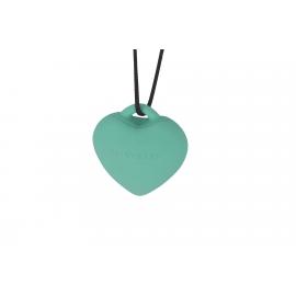 Міні-вібратор «Сердечко» FairyGasm PleasureStone green - 3
