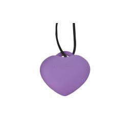 Міні-вібратор «Сердечко» FairyGasm PleasureStone violet - 4
