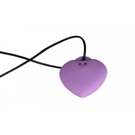 Міні-вібратор «Сердечко» FairyGasm PleasureStone violet - 3