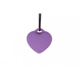 Міні-вібратор «Сердечко» FairyGasm PleasureStone violet - 6