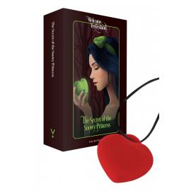 Міні-вібратор «Сердечко» FairyGasm PleasureStone red - 1