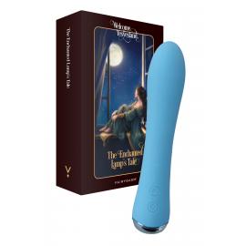 Вібратор з підігрівом FairyGasm WowGenie blue, підігрів до 42 °C - 1