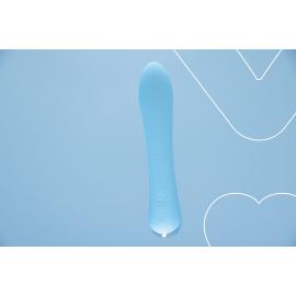 Вібратор з підігрівом FairyGasm WowGenie blue, підігрів до 42 °C - 8