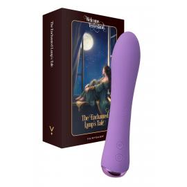 Вібратор з підігрівом FairyGasm WowGenie violet, підігрів до 42 °C - 1