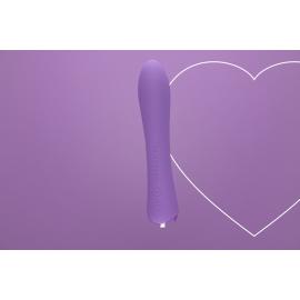 Вібратор з підігрівом FairyGasm WowGenie violet, підігрів до 42 °C - 7