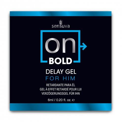Пробник пролонгатора для чоловіків Sensuva ON Bold (6 мл)