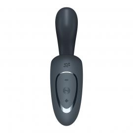 Вагінально-кліторальний вібратор Satisfyer G for Goddess 1 Dark Grey - 8