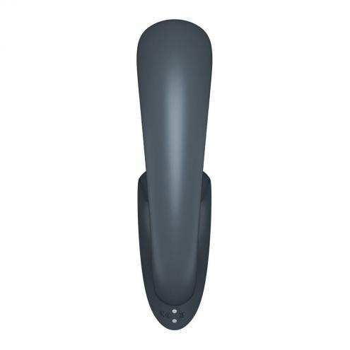 Вагінально-кліторальний вібратор Satisfyer G for Goddess 1 Dark Grey