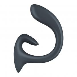 Вагінально-кліторальний вібратор Satisfyer G for Goddess 1 Dark Grey - 6