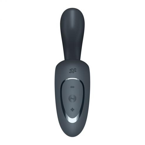 Вагінально-кліторальний вібратор Satisfyer G for Goddess 1 Dark Grey