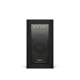 Эрекционное кольцо с вибрацией LELO Tor 3 Black - 5