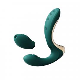 Вібратор Zalo – Talis G-Spot PulseWave Vibrator Turquoise Green - 1