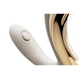 Вібратор Zalo – Talis G-Spot PulseWave Vibrator Ivory White - 4