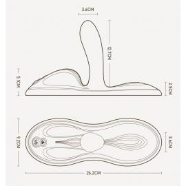 Вібратор Zalo – Flora Velvet Purple - 3