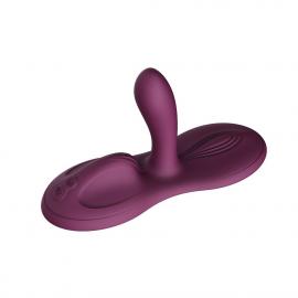 Вибратор Zalo – Flora Velvet Purple - 1
