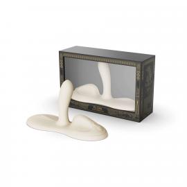 Вибратор Zalo – Flora  Ivory White - 5