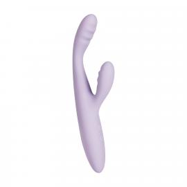 Тонкий кролик-вибратор Svakom Cici 2+ Lilac, управление со смартфона, подогрев до 38 °C - 4