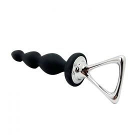 Анальний ланцюжок Adrien Lastic Arrow II Black - 5