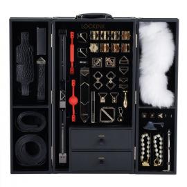 БДСМ-набор LOCKINK All-in-1 BDSM Play Kit - Crocodile Leather - 7