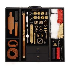 БДСМ-набор LOCKINK All-in-1 BDSM Play Kit - Brown Color - 1