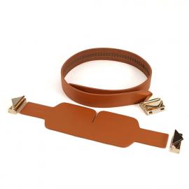 БДСМ-набор LOCKINK Bondage & Restraint Brown Set - 7