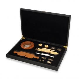 БДСМ-набор LOCKINK Teasing & Impact-Play Brown Set - 1