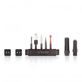 БДСМ-набор LOCKINK Teasing & Impact-Play Black Set - 8