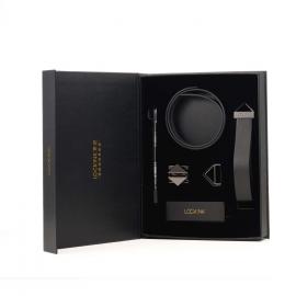 Повідець LOCKINK Tied Collar with Leash Set - Black - 1