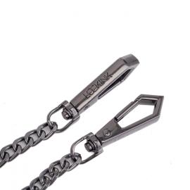 Повідець LOCKINK Tied Collar with Leash Set - Black - 9