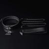 Поводок LOCKINK Tied Collar with Leash Set - Black