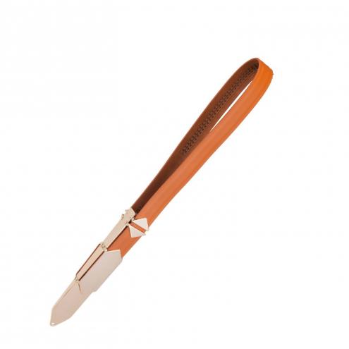 Регульована шльопанка LOCKINK Adjustable Slapper for Impact Play - Brown