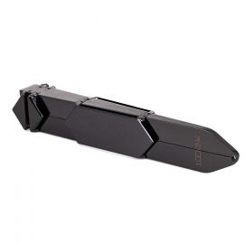 Регульована шльопанка LOCKINK Adjustable Slapper for Impact Play - Black - 2