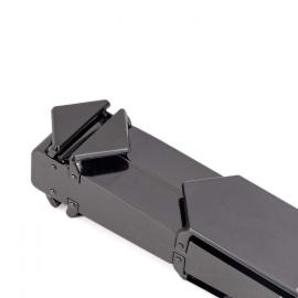 Регульована шльопанка LOCKINK Adjustable Slapper for Impact Play - Black - 4