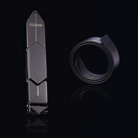 Регульована шльопанка LOCKINK Adjustable Slapper for Impact Play - Black - 6