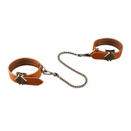 Набір із 8 ременів для зв'язування LOCKINK 8-Bondage-Straps Restraint Set - Brown - 6