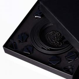 Набір із 8 ременів для зв'язування LOCKINK 8-Bondage-Straps Restraint Set - Black - 6