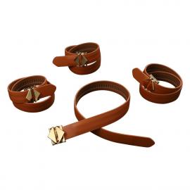 Набір для зв'язування LOCKINK Hogtie Set - Brown - 6