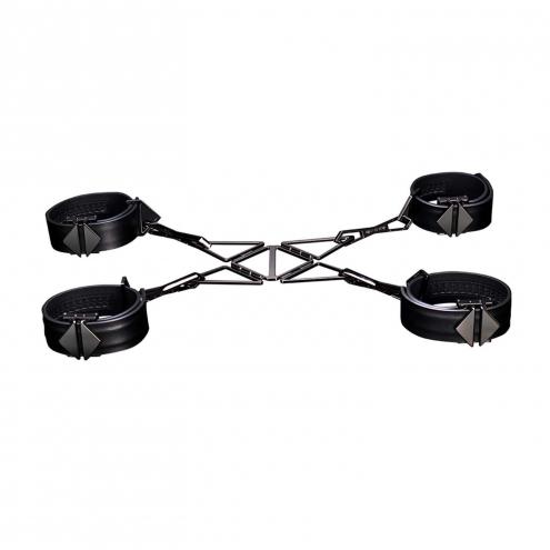 Набір для зв'язування LOCKINK Hogtie Set - Black