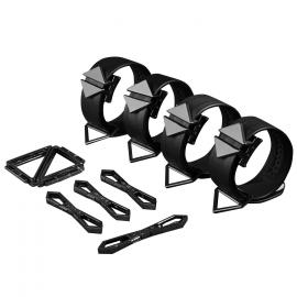 Набір для зв'язування LOCKINK Hogtie Set - Black - 1