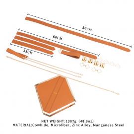 Сумка LOCKINK Mysterious Square Kink Bag - Brown - 4