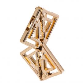 Затискачі для сосків з легкою підвіскою LOCKINK Adjustable Nipple Clamps with Light Pendant - Golden - 2