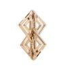 Затискачі для сосків з легкою підвіскою LOCKINK Adjustable Nipple Clamps with Light Pendant - Golden